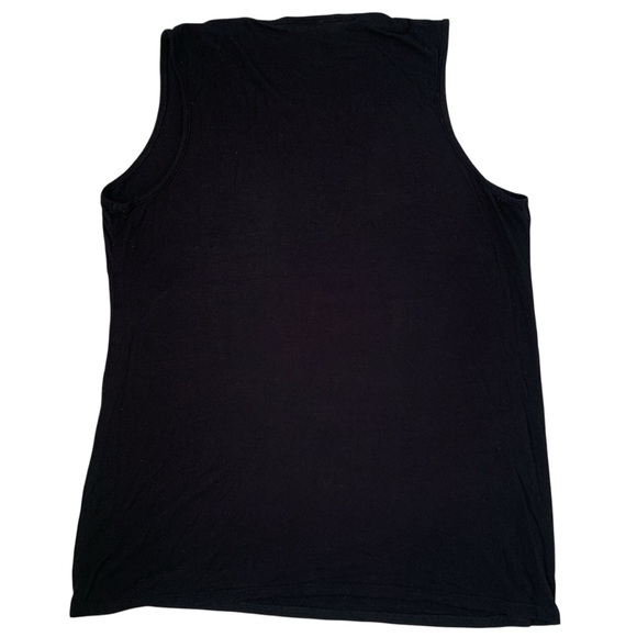 ‘Feminist’ Hard Rock Band Font Lace Up Tank Top Size M/L - Picture 2 of 5